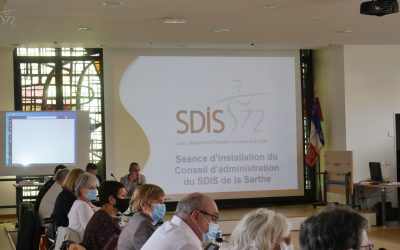 Novembre 2020 : installation du nouveau Conseil d’administration du SDIS