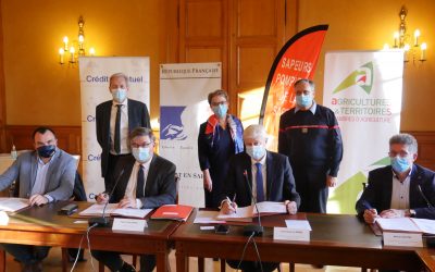 Signature de la convention avec le Service de Remplacement des Agriculteurs