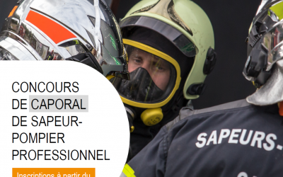 Concours de Caporal de sapeur-pompier professionnel au titre de l’année 2021